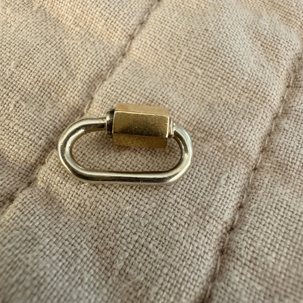 Gold and Silver Bracelet Link